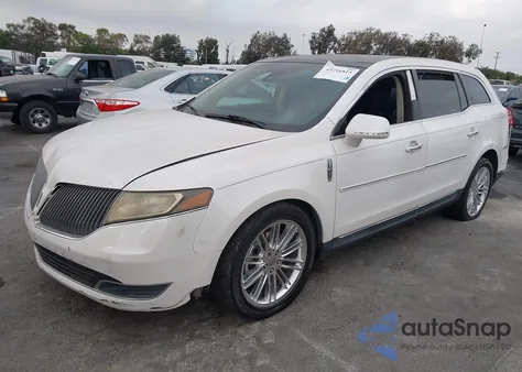 2014 Lincoln Mkt Ecoboost z USA, uszkodzony, nr VIN 2LMHJ5ATXEBL51414